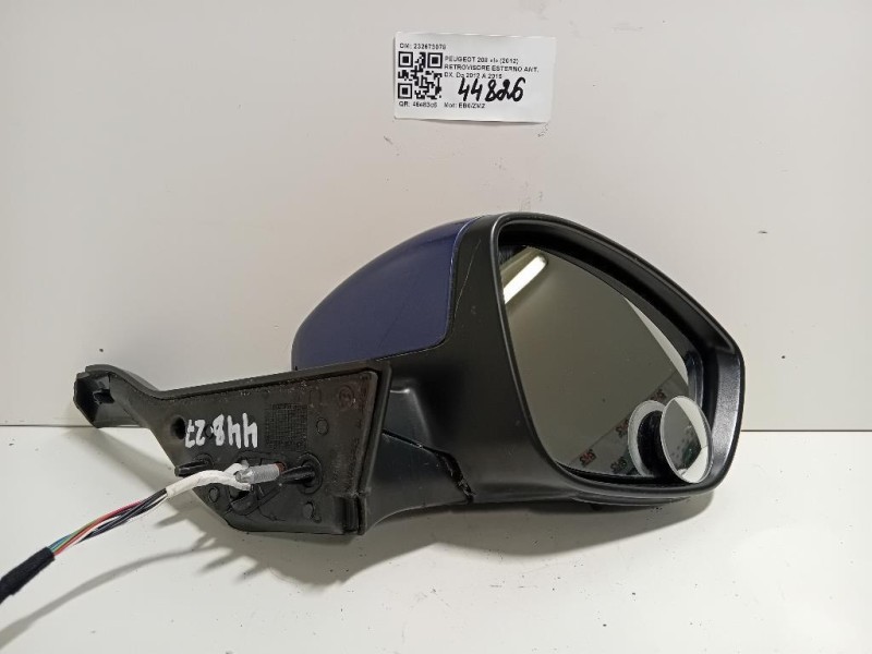 Retrovisore Esterno ANT DX 232673078 Peugeot 208 I 2012