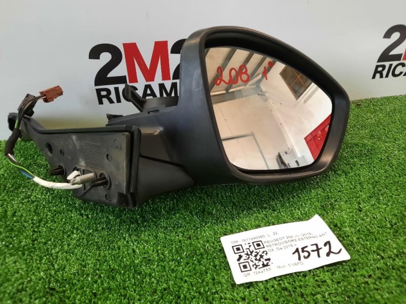 Retrovisore Esterno ANT DX 1611240380 9 FILI Peugeot 208 I 2015