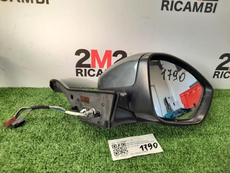 Retrovisore Esterno ANT DX 1611240980 Peugeot 208 I 2015