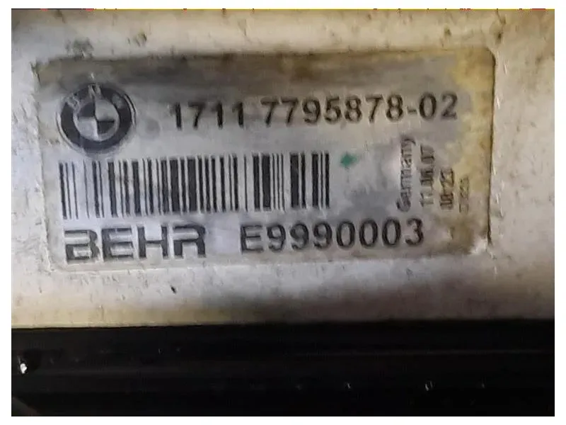 KIT Radiatori P1128001 7805603 17117795878 Bmw Serie 5 E60 Berlina 2004