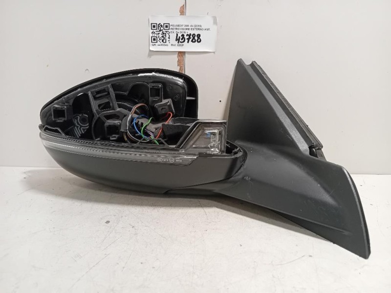 Retrovisore Esterno ANT DX 10 FILI 98471894XT Peugeot 208 II 2019
