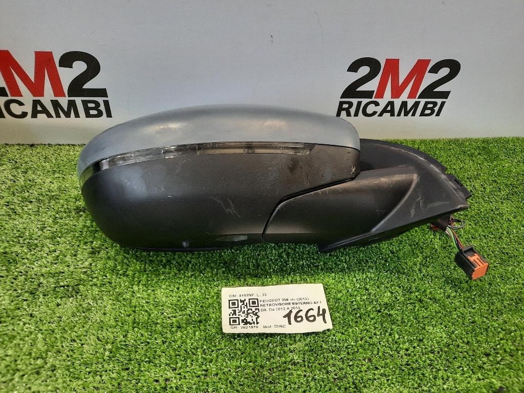 Retrovisore Esterno ANT DX Peugeot 308 I 2012