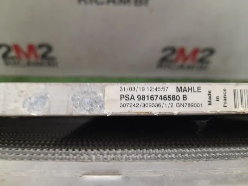 KIT Radiatori 9816746580B 9678711180 Citroen Jumpy IV 2016