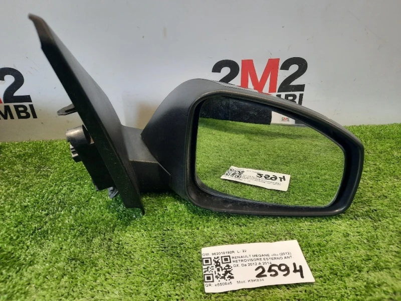 Retrovisore Esterno ANT DX 963010192R Renault Mégane III 2012
