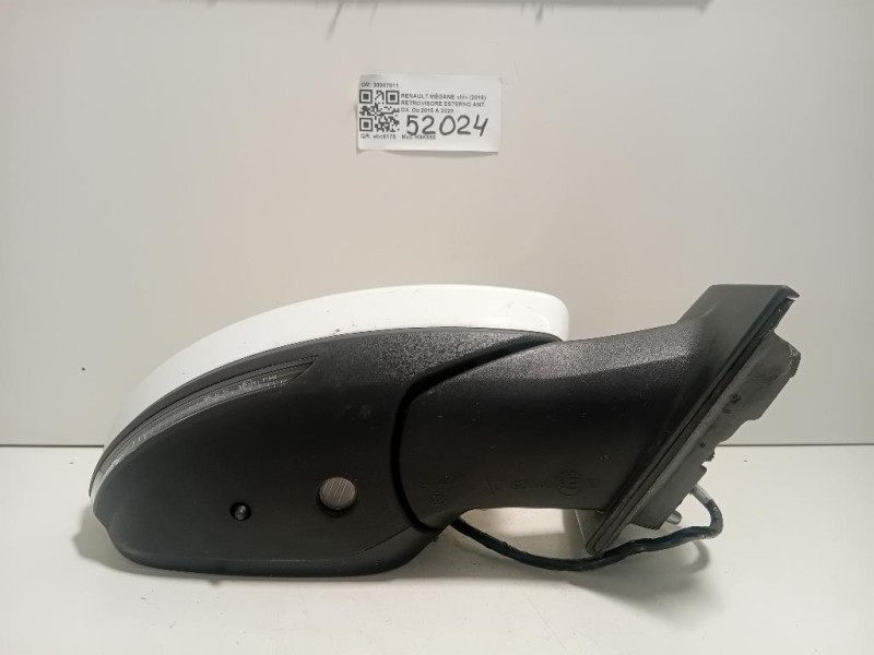 Retrovisore Esterno ANT DX 30087811 11+2 FILE Renault Mégane IV 2016