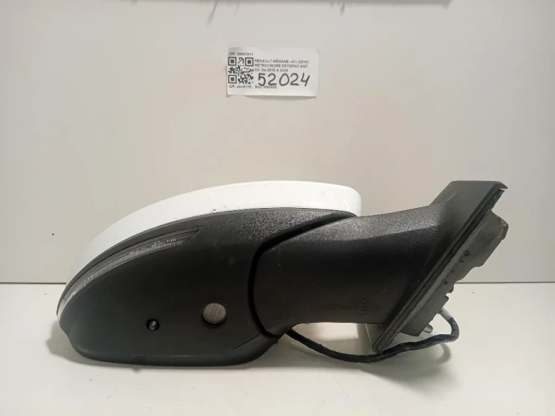 Retrovisore Esterno ANT DX 30087811 11+2 FILE Renault Mégane IV 2016