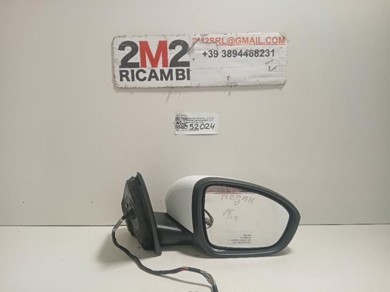 Retrovisore Esterno ANT DX 30087811 11+2 FILE Renault Mégane IV 2016