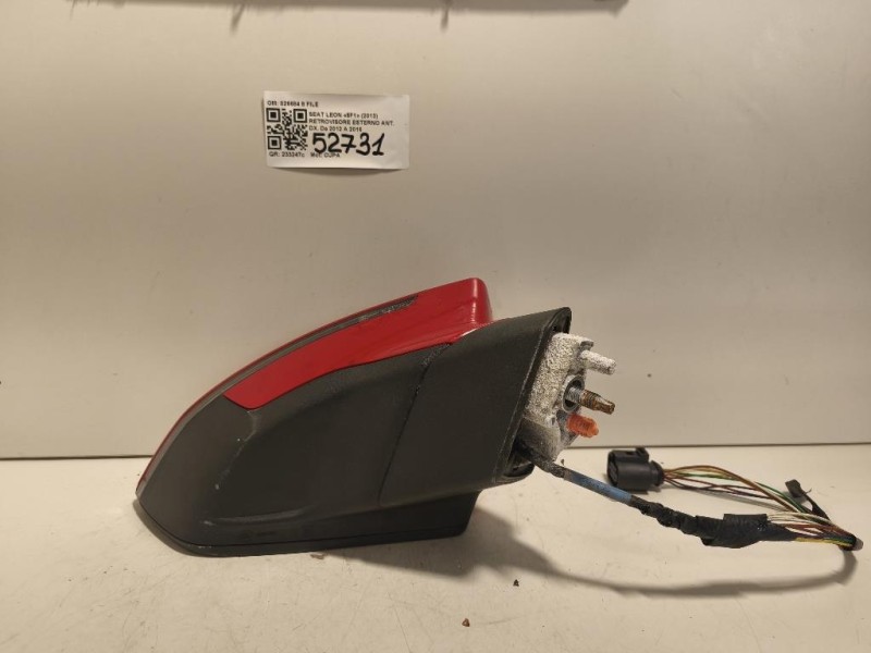 Retrovisore Esterno ANT DX 026684 8 FILE Seat LEON 5F1 2013