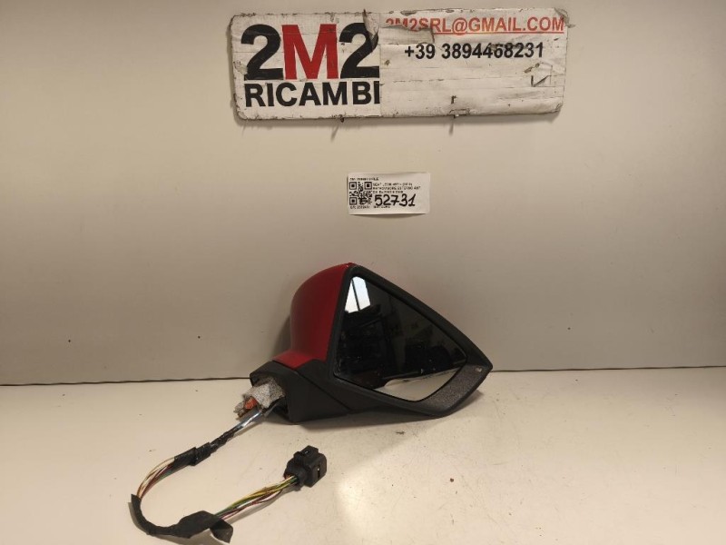 Retrovisore Esterno ANT DX 026684 8 FILE Seat LEON 5F1 2013