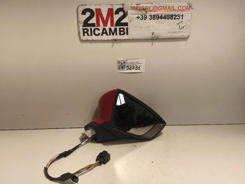 Retrovisore Esterno ANT DX 026684 8 FILE Seat LEON 5F1 2013