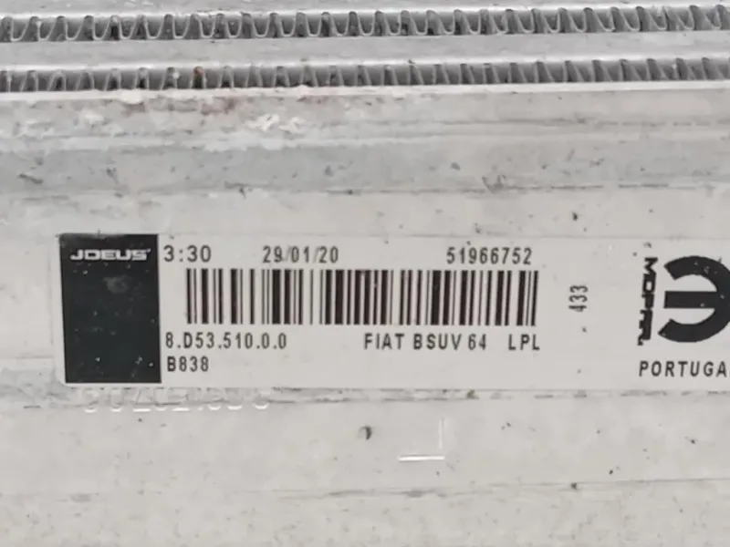 KIT Radiatori 51966752 Fiat 500X 2018