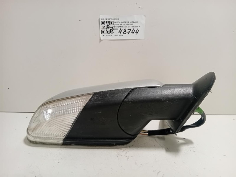 Retrovisore Esterno ANT DX 1Z1857508E01C Skoda Octavia 1Z5 SW 2004