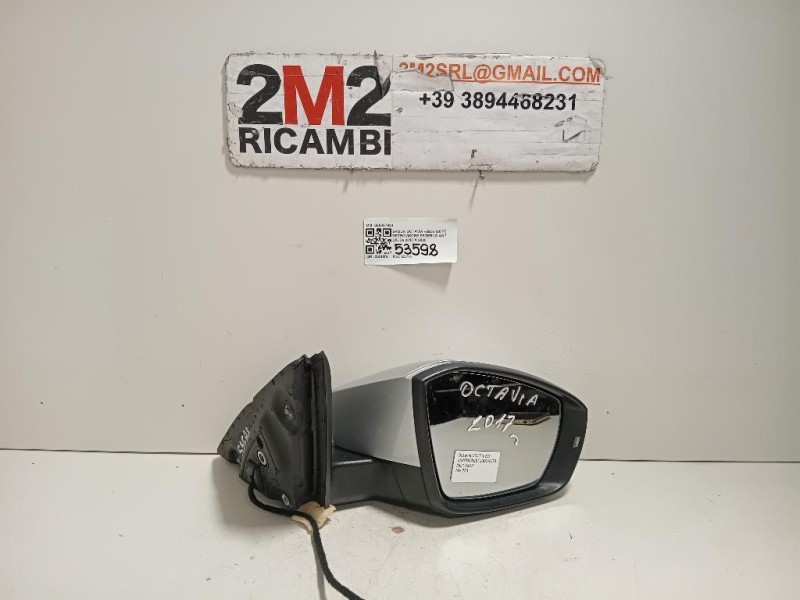 Retrovisore Esterno ANT DX 5E0857934 6 FILE Skoda Octavia 5E3 2017