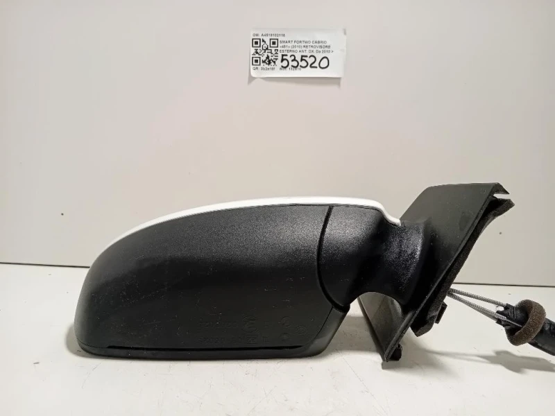 Retrovisore Esterno ANT DX A4518102116 Smart Fortwo Cabrio 451 2010