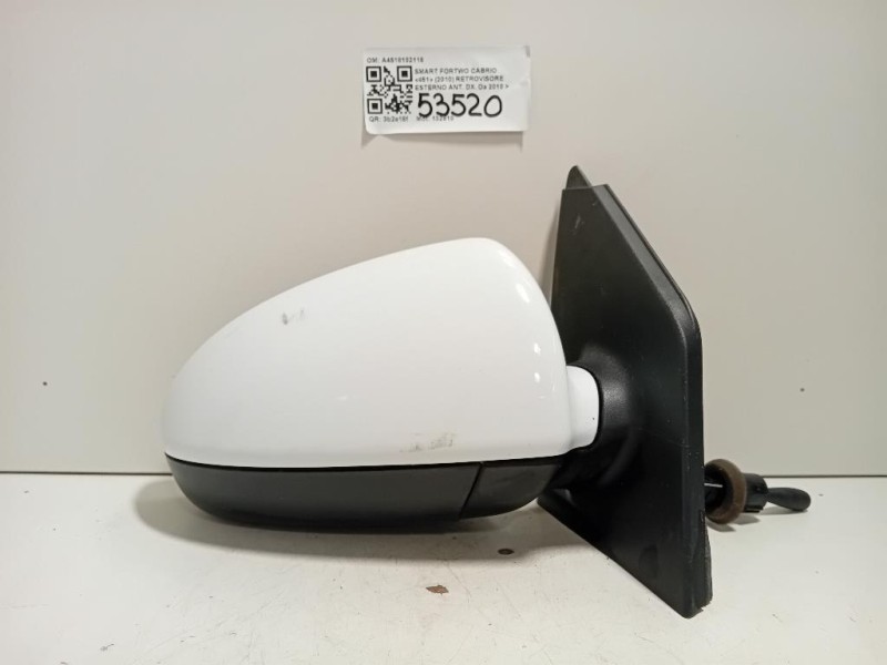 Retrovisore Esterno ANT DX A4518102116 Smart Fortwo Cabrio 451 2010