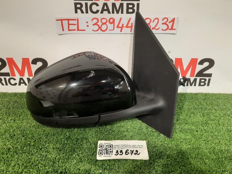 Retrovisore Esterno ANT DX 026829 Smart Fortwo Coupé 453 2015