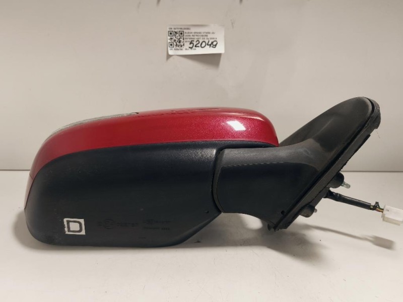 Retrovisore Esterno ANT DX 8470165J2026U 7 FILE Suzuki Grand Vitara II 2005
