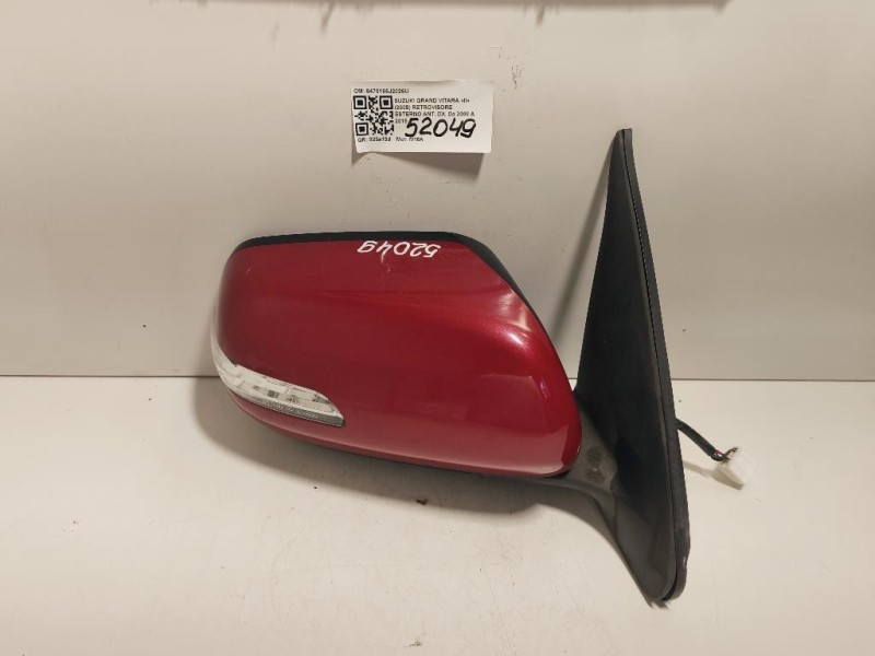 Retrovisore Esterno ANT DX 8470165J2026U 7 FILE Suzuki Grand Vitara II 2005