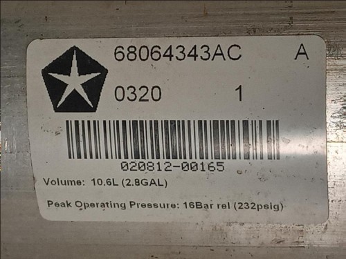 Accumulatore Pressione Frizione 68064343AC Jeep Grand Cherokee IV 2011