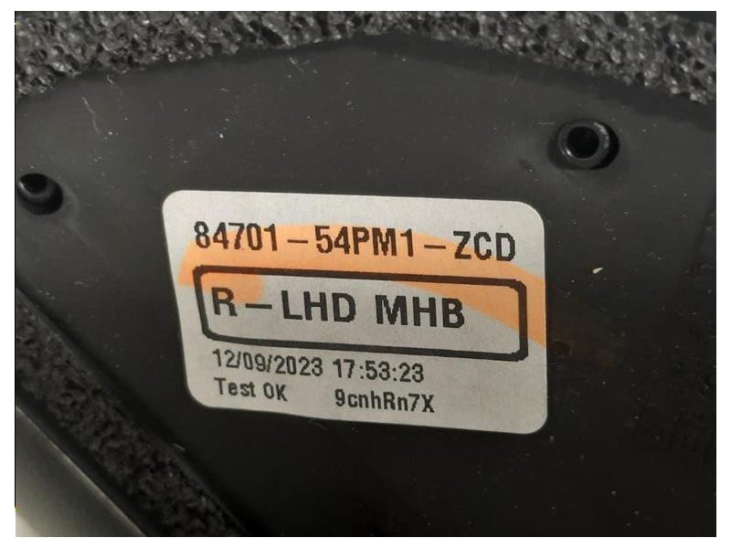 Retrovisore Esterno ANT DX 84701-54PW1-ZCD Suzuki Vitara II 2015