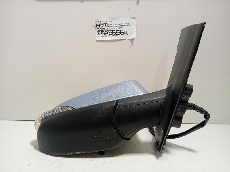 Retrovisore Esterno ANT DX 6401-200 7 FILE Toyota Yaris IV 2014