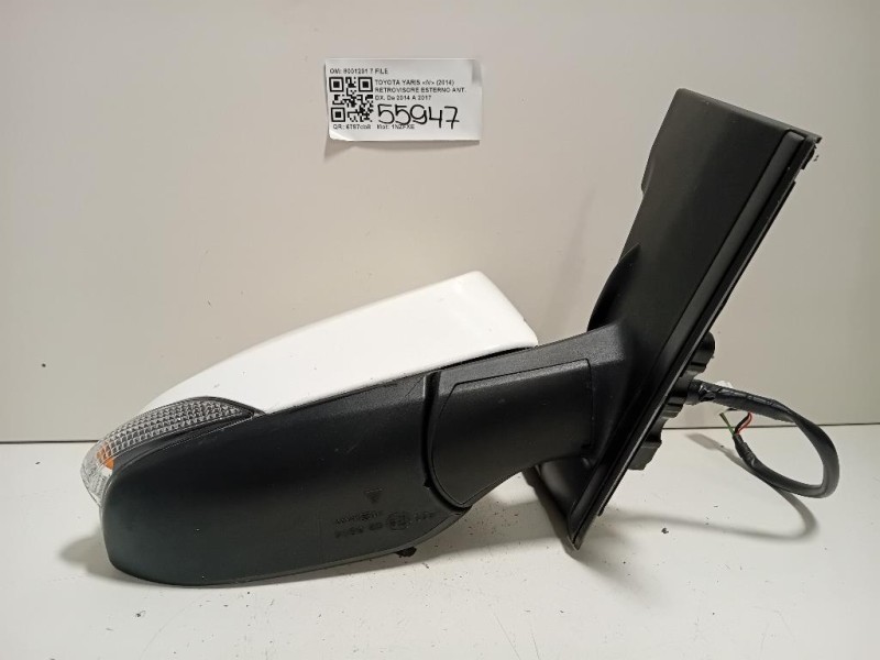 Retrovisore Esterno ANT DX 8001201 7 FILE Toyota Yaris IV 2014