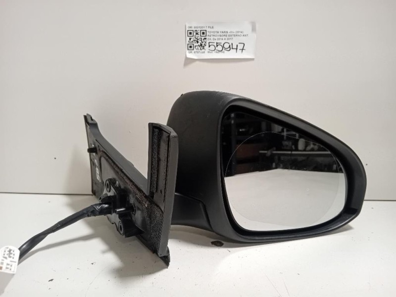 Retrovisore Esterno ANT DX 8001201 7 FILE Toyota Yaris IV 2014
