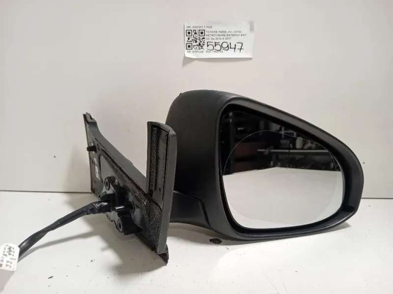 Retrovisore Esterno ANT DX 8001201 7 FILE Toyota Yaris IV 2014