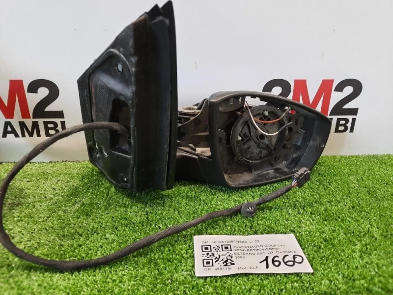 Retrovisore Esterno ANT DX 5K0857508AD9B9 Volkswagen GOLF VI 2009