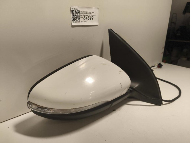 Retrovisore Esterno ANT DX 021025 6 FILE Volkswagen GOLF VI 2009