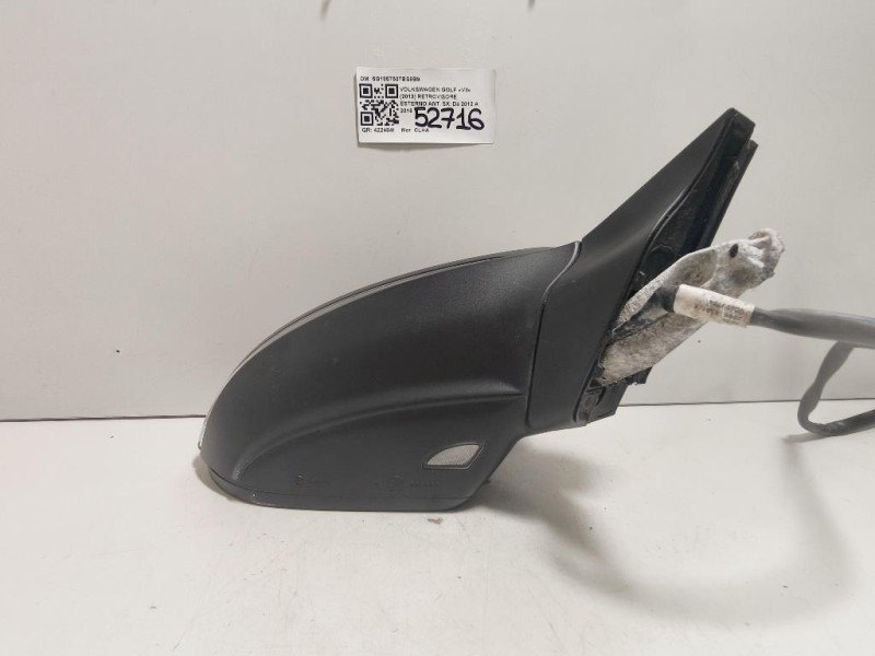 Retrovisore Esterno ANT DX 5G1857507BS9B9 Volkswagen GOLF VII 2013