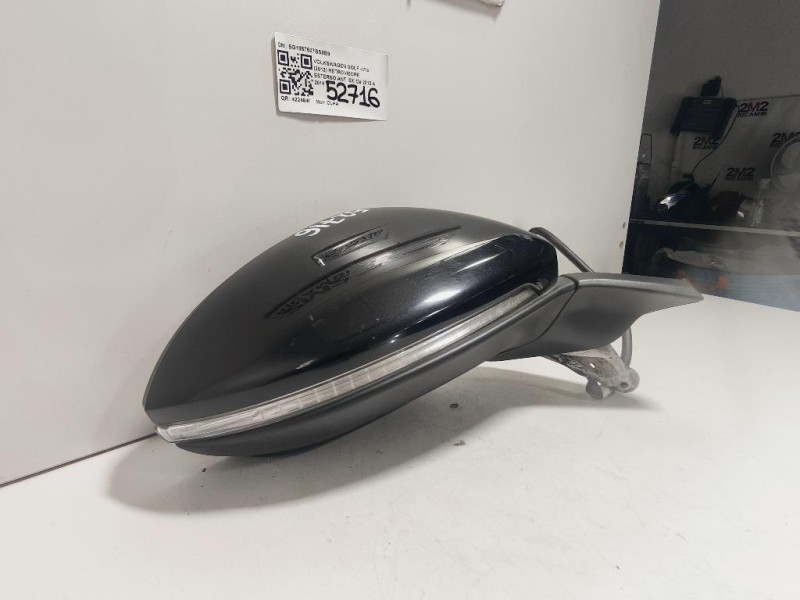 Retrovisore Esterno ANT DX 5G1857507BS9B9 Volkswagen GOLF VII 2013