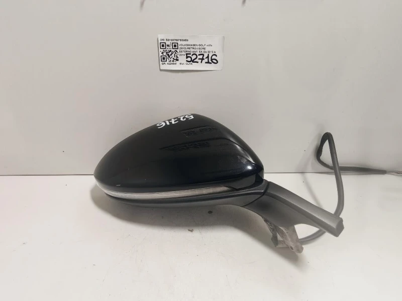 Retrovisore Esterno ANT DX 5G1857507BS9B9 Volkswagen GOLF VII 2013