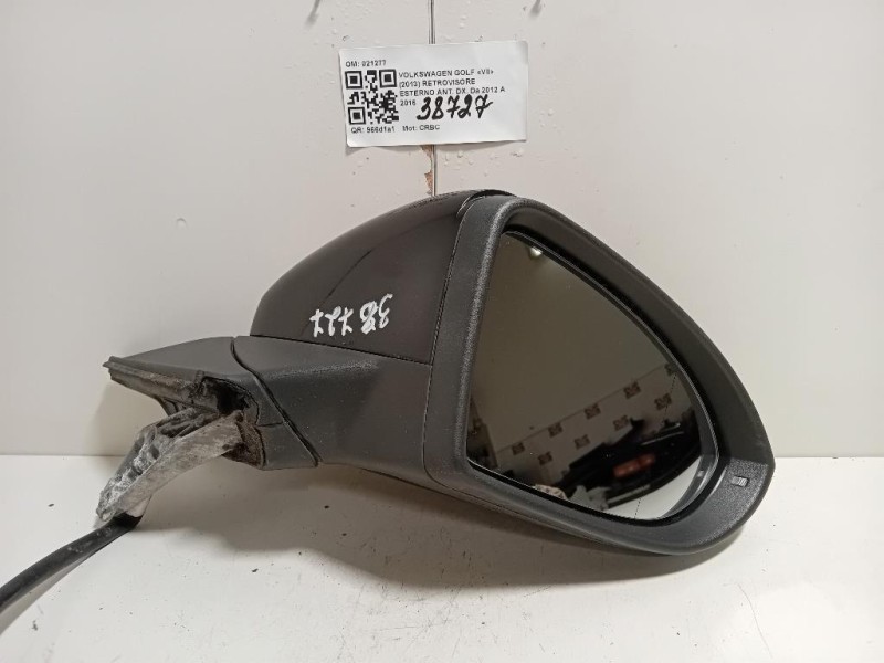 Retrovisore Esterno ANT DX 021277 6 FILE Volkswagen GOLF VII 2013