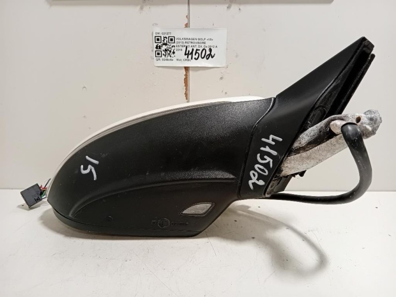 Retrovisore Esterno ANT DX 8 FILI VETRO SPECCHIO Volkswagen GOLF VII 2013