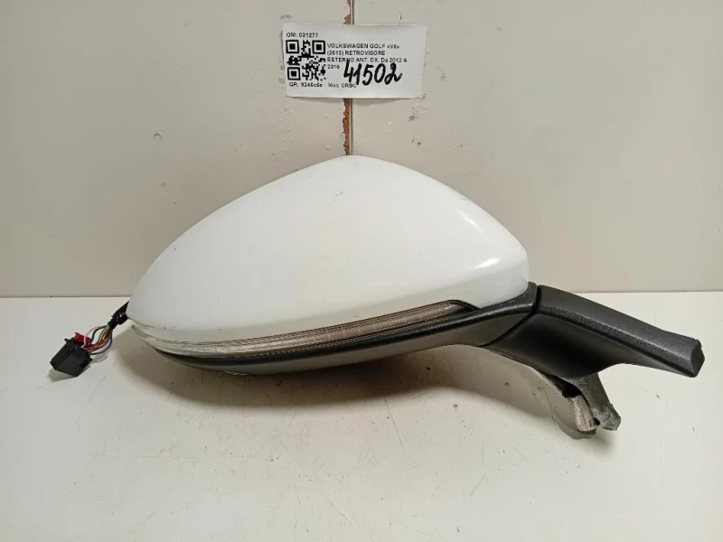 Retrovisore Esterno ANT DX 8 FILI VETRO SPECCHIO Volkswagen GOLF VII 2013
