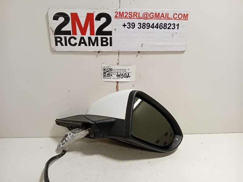 Retrovisore Esterno ANT DX 8 FILI VETRO SPECCHIO Volkswagen GOLF VII 2013