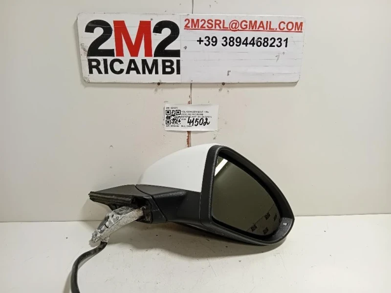 Retrovisore Esterno ANT DX 8 FILI VETRO SPECCHIO Volkswagen GOLF VII 2013