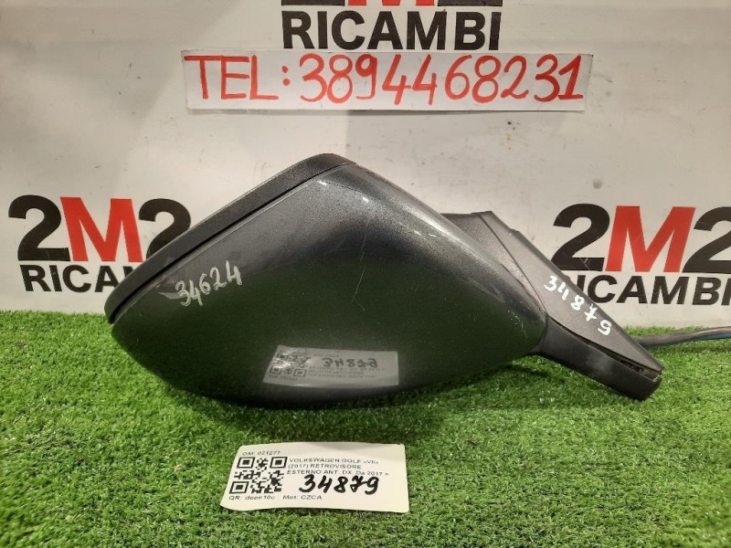 Retrovisore Esterno ANT DX 6 FILI 5G1857508FH9B9 Volkswagen GOLF VII 2017