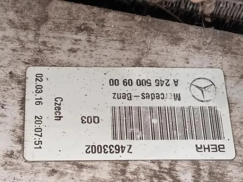 KIT Radiatori A2465000454 A2465000900 A2465000064 Mercedes Classe B W246 2012