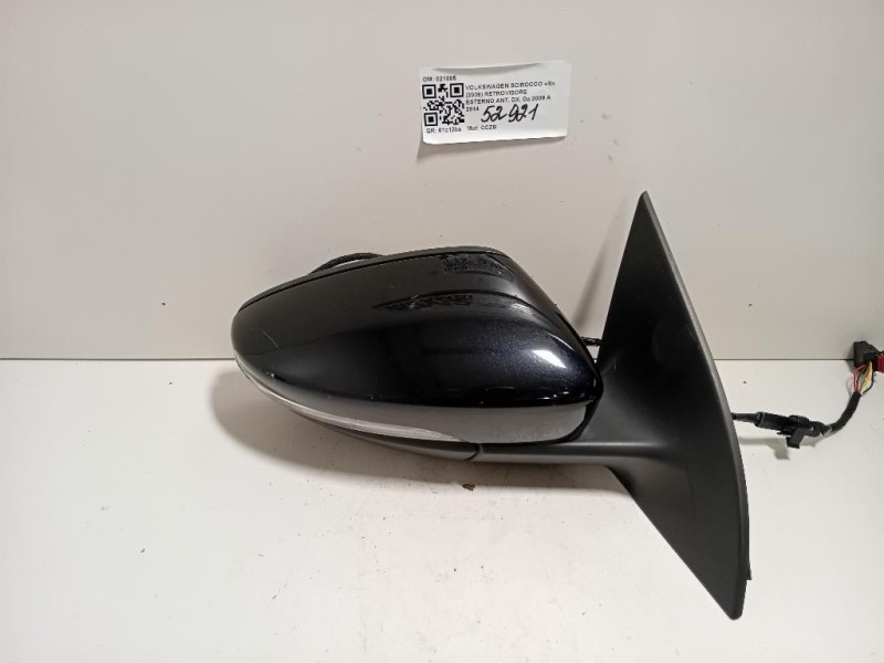 Retrovisore Esterno ANT DX 1K8857508Q9B9 6 FILE Volkswagen Scirocco III 2009