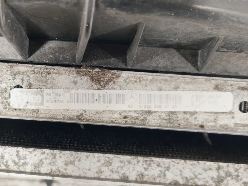 KIT Radiatori A203 500 04 93 Mercedes Classe SLK R171 2004