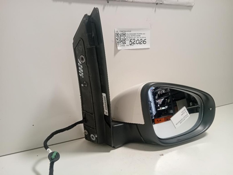 Retrovisore Esterno ANT DX 1T0857934 6 FILE Volkswagen Touran III 2010