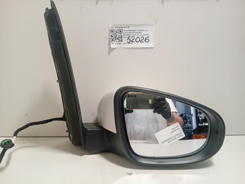 Retrovisore Esterno ANT DX 1T0857934 6 FILE Volkswagen Touran III 2010