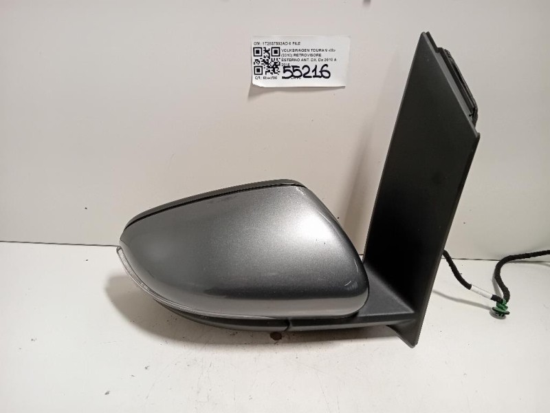 Retrovisore Esterno ANT DX 1T2857502AD 6 FILE Volkswagen Touran III 2010