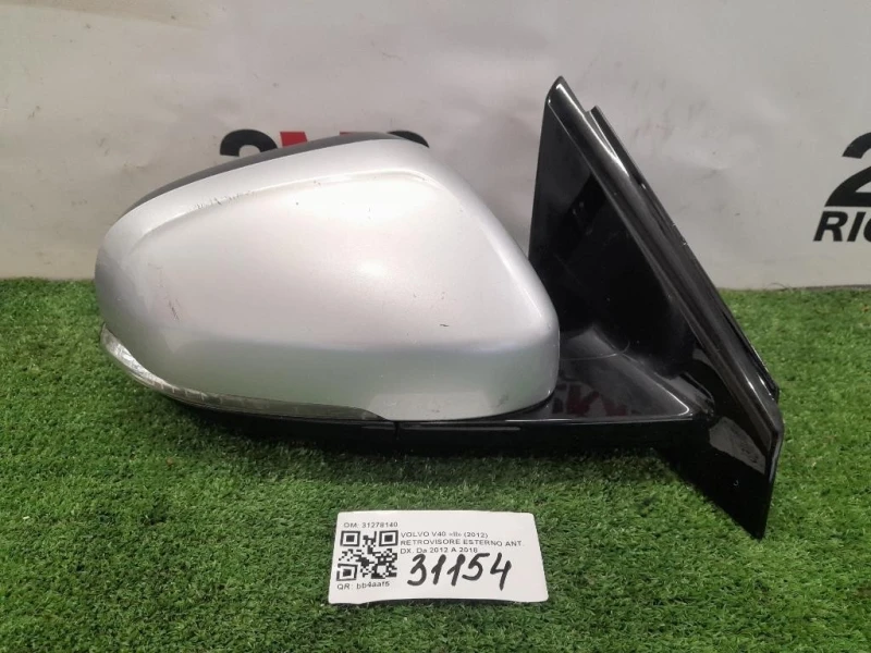 Retrovisore Esterno ANT DX 31278140 SPECCHIO SPECCHIETTO RETROVISORE 8 FILI Volvo V40 II 2012
