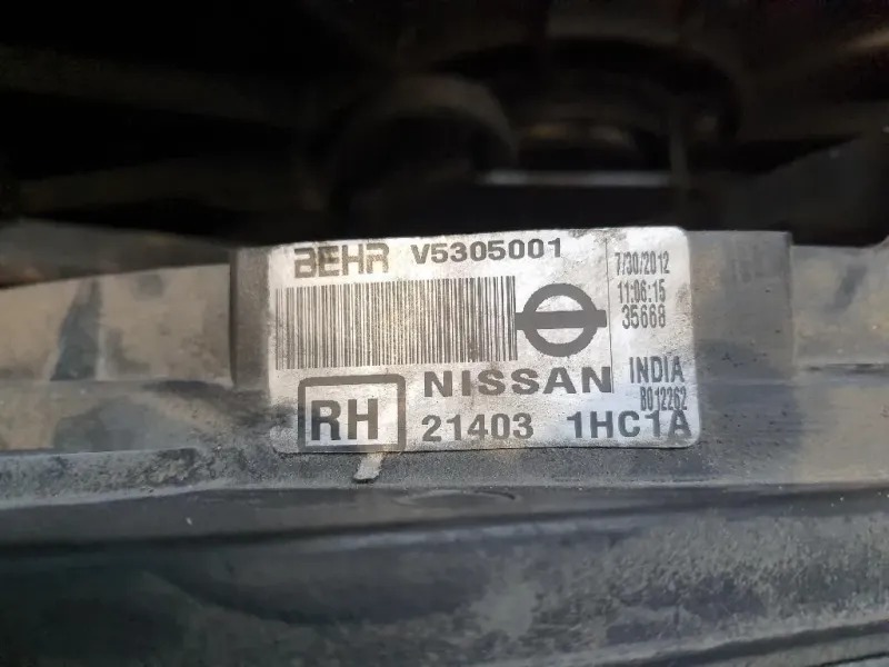 KIT Radiatori 214101HC1B Nissan Micra IV 2011