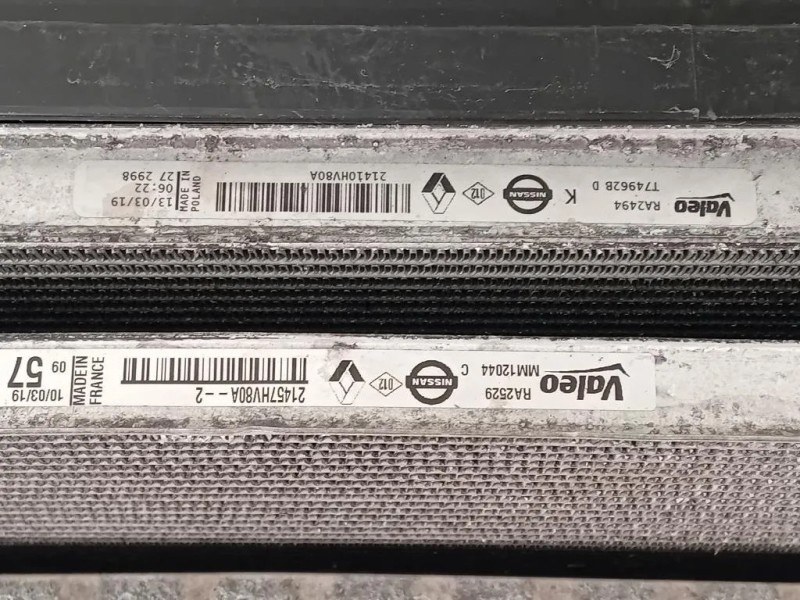 KIT Radiatori 21410HV80A Nissan Qashqai II 2014