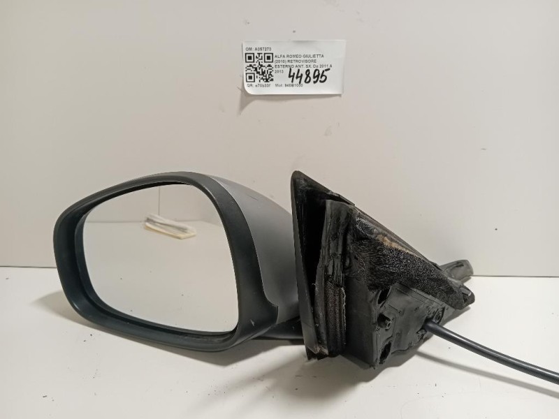 Retrovisore Esterno ANT SX 5 FILI SPECCHIO VETRO SPECCHIETTO Alfa Romeo Giulietta 2010