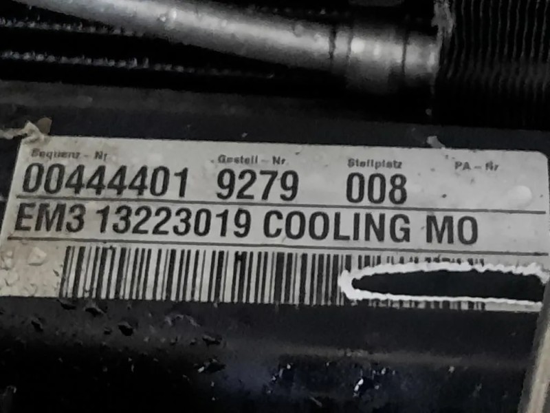 KIT Radiatori 13223019 Opel Insignia A 2009